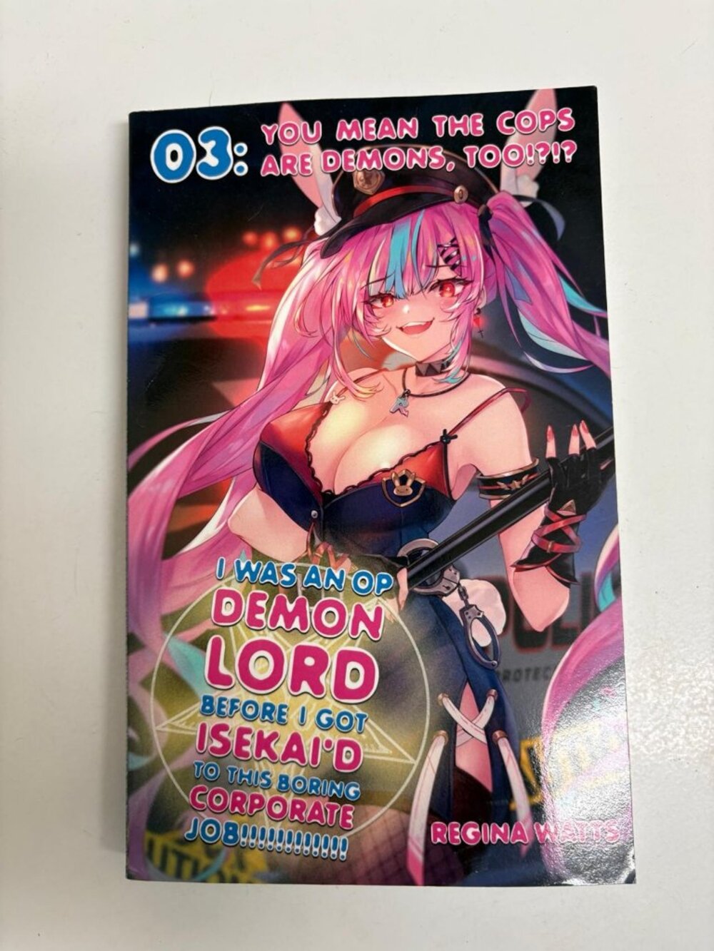 I Was an OP Demon Lord Vol 3 Light Novel Regina Watts Book